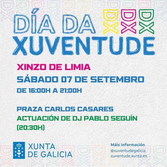 Cartel Día da Xuventude