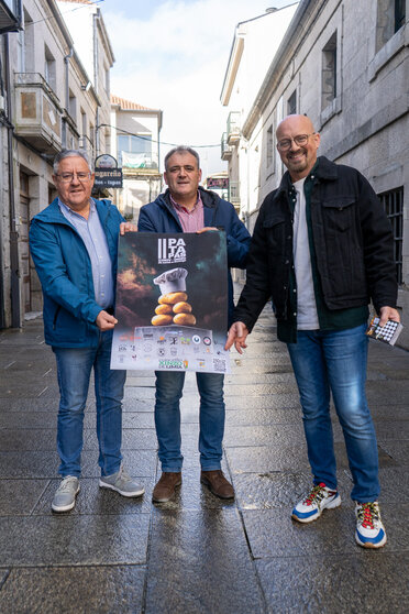 José Manuel Gómez, Amador Díaz e Ricardo Sieiro.