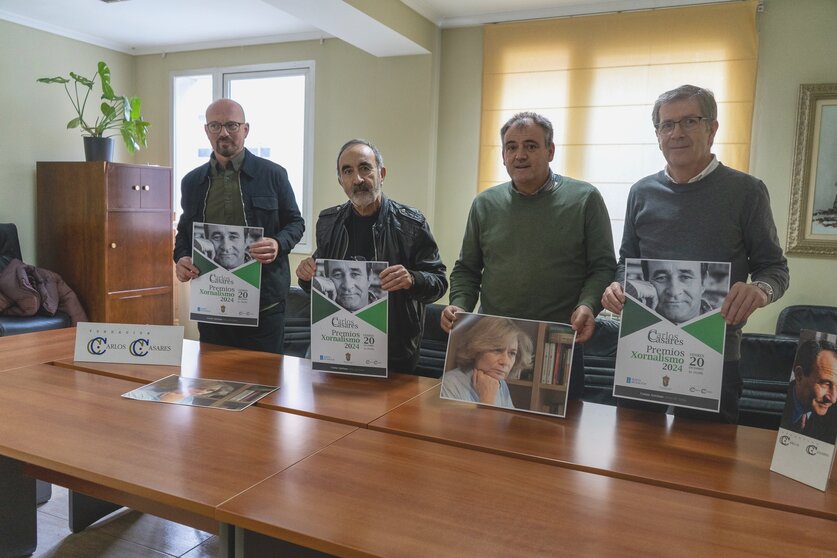 Ricardo Sieiro, Xabier Casares, Amador Díaz e Carlos Gómez